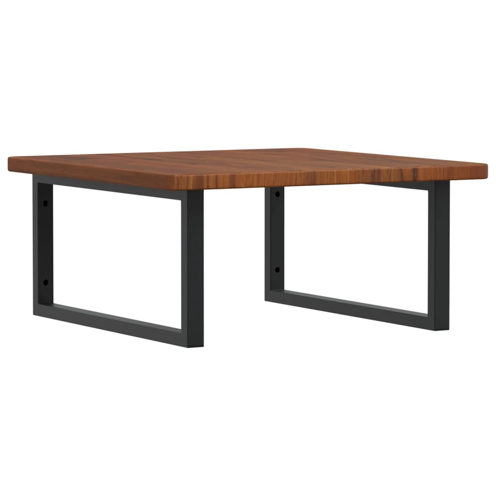 Badkamer wandschap staal en massief eikenhout is nu te koop bij PeponiXL, paradijselijk wonen!