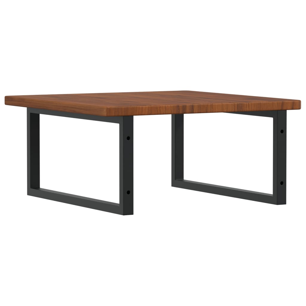 Badkamer wandschap staal en massief eikenhout is nu te koop bij PeponiXL, paradijselijk wonen!