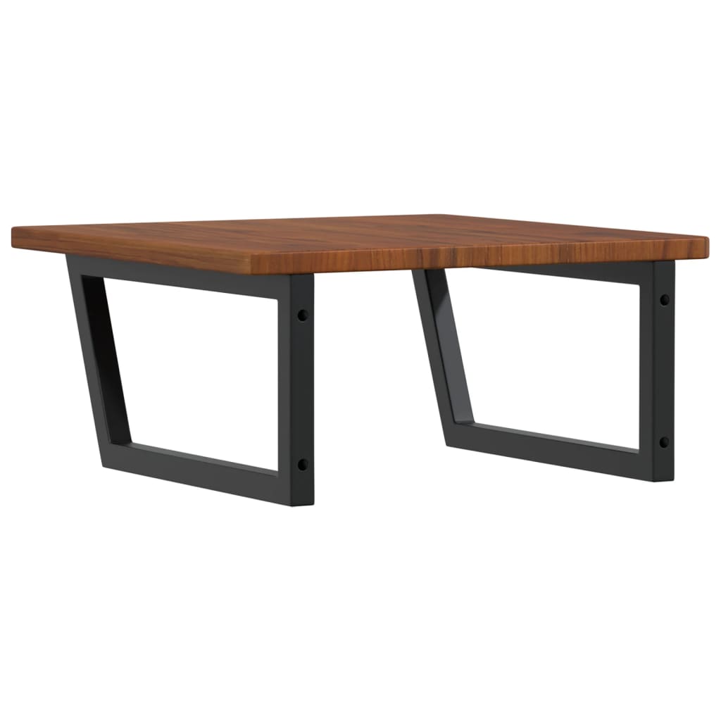 Badkamer wandschap staal en massief eikenhout is nu te koop bij PeponiXL, paradijselijk wonen!