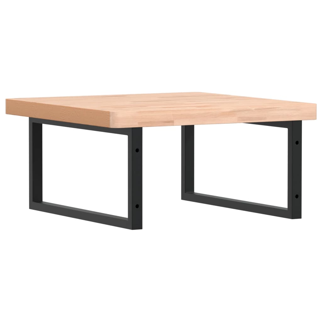 Badkamer wandschap staal en massief beukenhout is nu te koop bij PeponiXL, paradijselijk wonen!