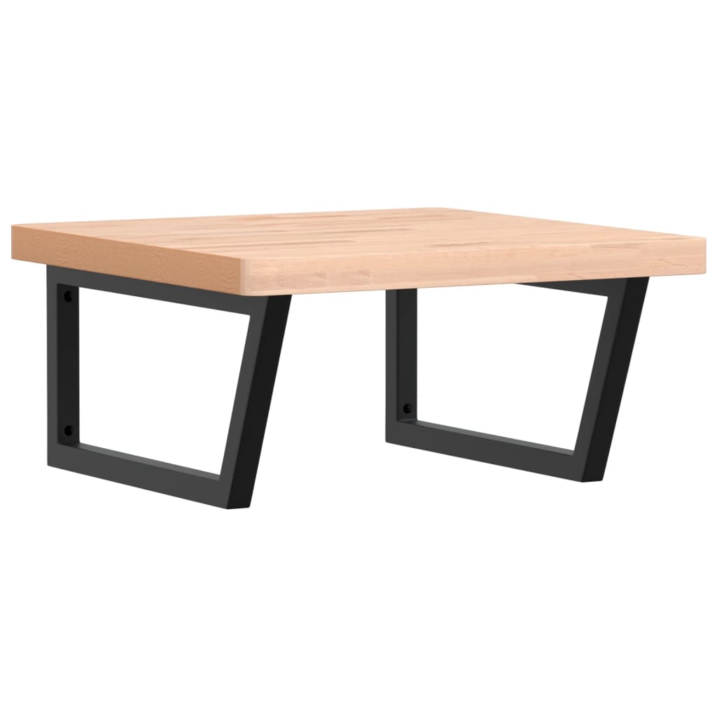 Badkamer wandschap staal en massief beukenhout is nu te koop bij PeponiXL, paradijselijk wonen!