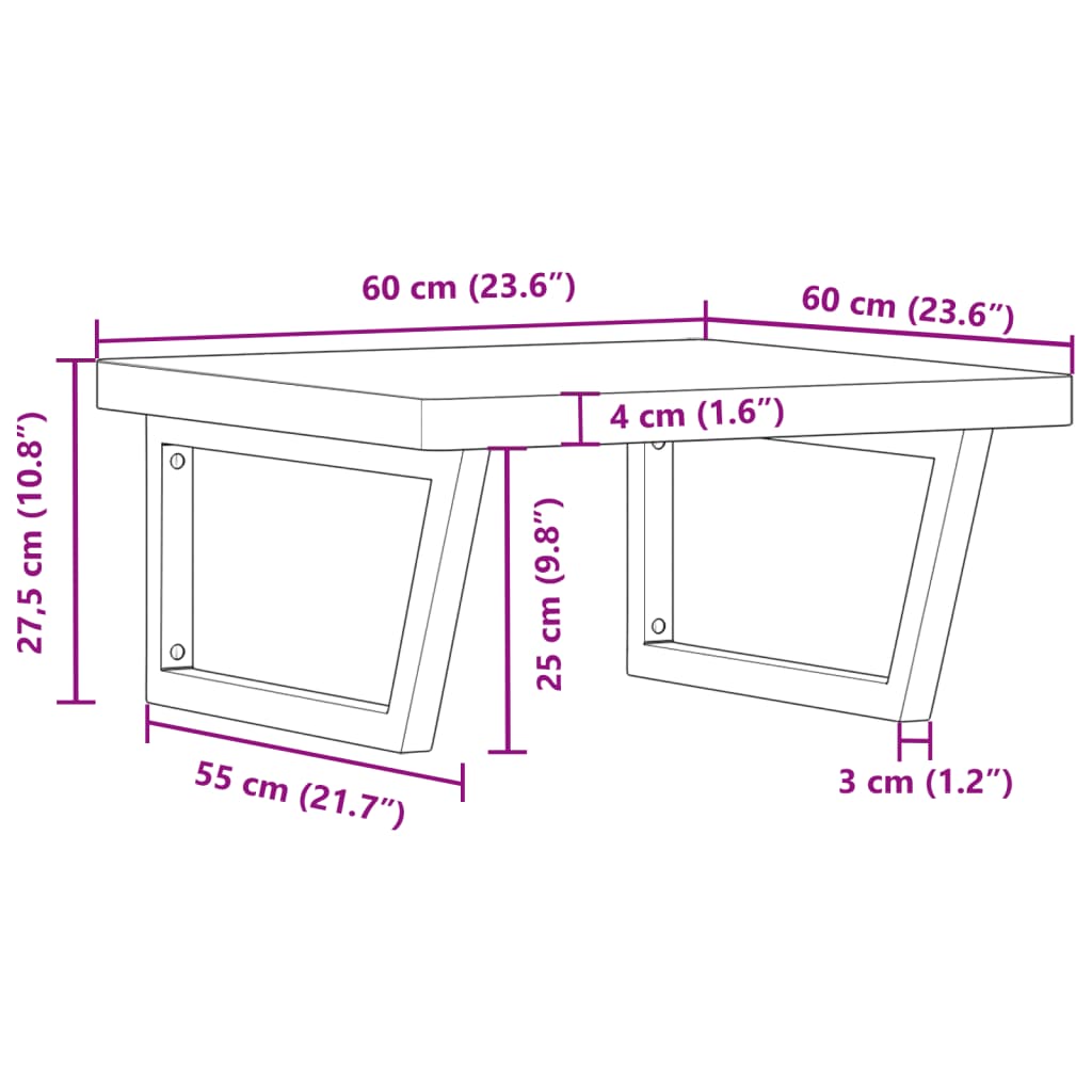 Badkamer wandschap staal en massief beukenhout is nu te koop bij PeponiXL, paradijselijk wonen!