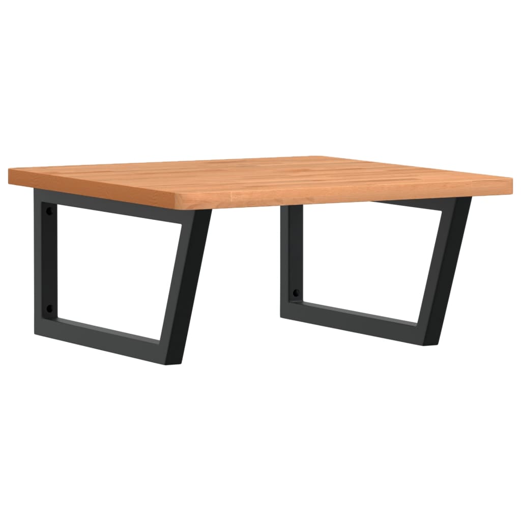 Badkamer wandschap staal en massief beukenhout is nu te koop bij PeponiXL, paradijselijk wonen!