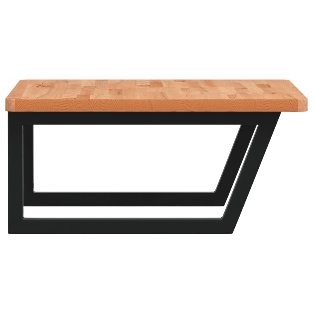 Badkamer wandschap staal en massief beukenhout is nu te koop bij PeponiXL, paradijselijk wonen!