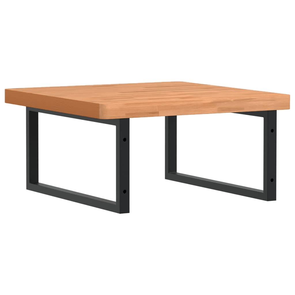 Badkamer wandschap staal en massief beukenhout is nu te koop bij PeponiXL, paradijselijk wonen!