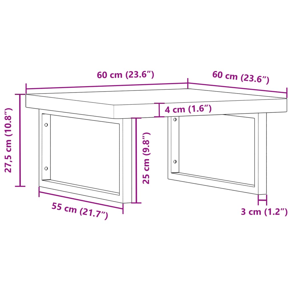 Badkamer wandschap staal en massief beukenhout is nu te koop bij PeponiXL, paradijselijk wonen!