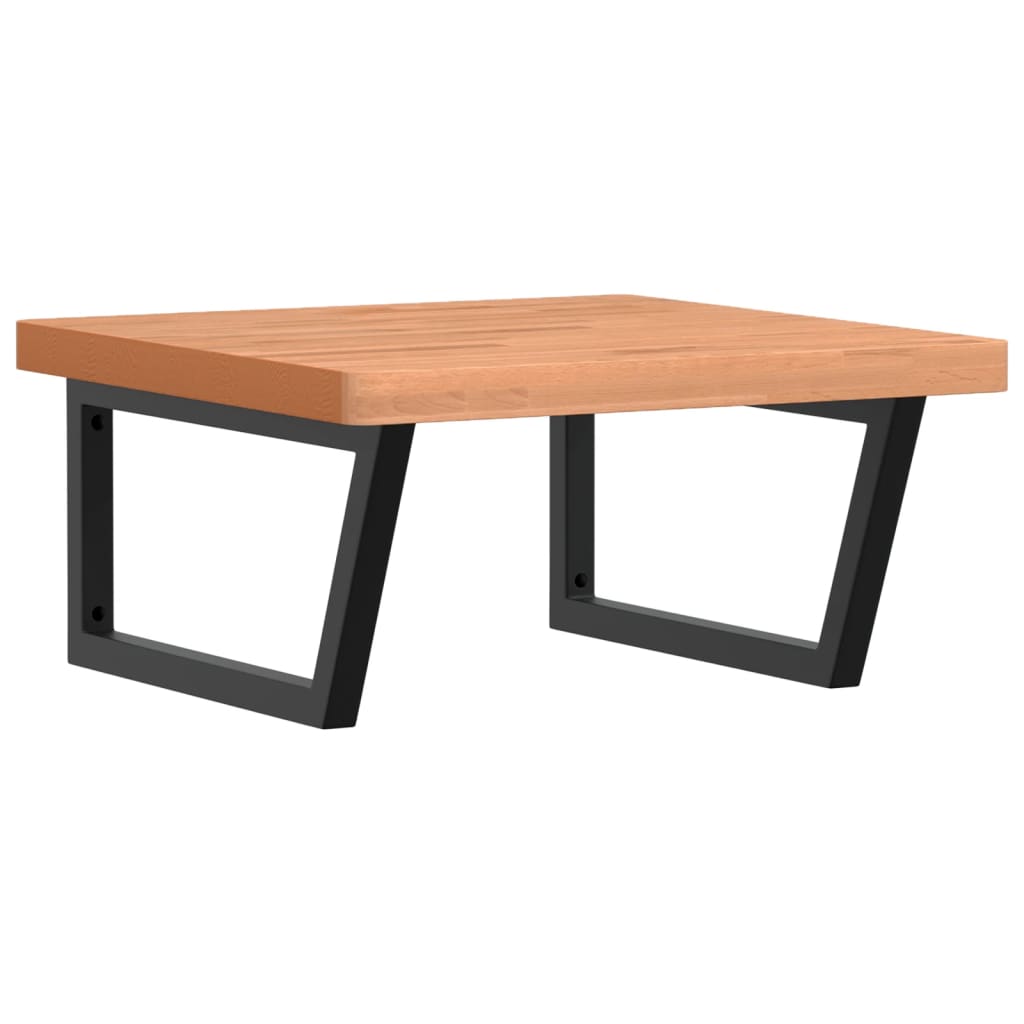 Badkamer wandschap staal en massief beukenhout is nu te koop bij PeponiXL, paradijselijk wonen!