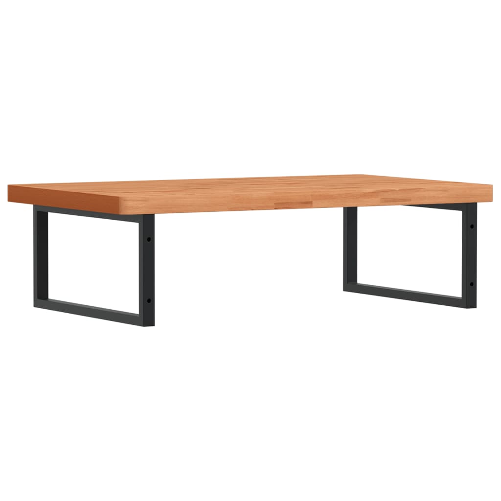 Badkamer wandschap staal en massief beukenhout is nu te koop bij PeponiXL, paradijselijk wonen!