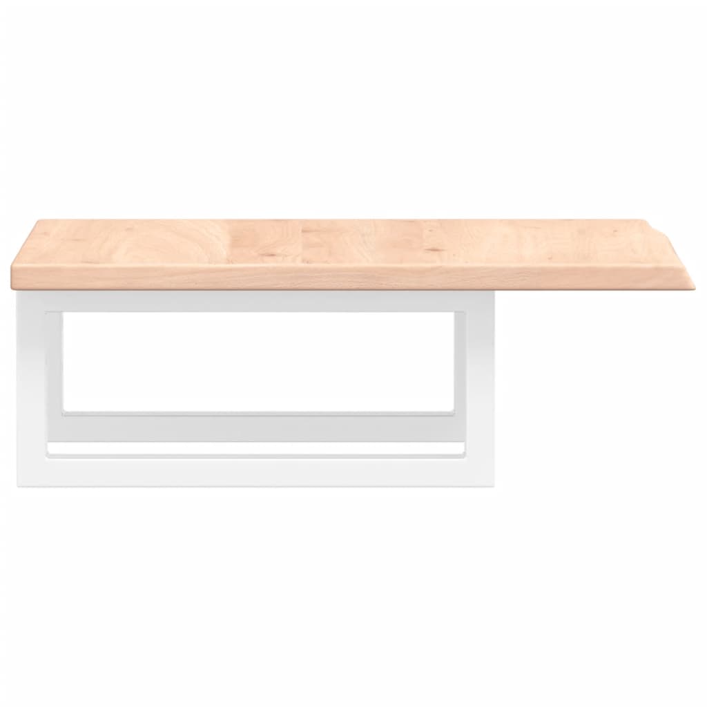 Badkamer wandschap staal en massief eikenhout is nu te koop bij PeponiXL, paradijselijk wonen!