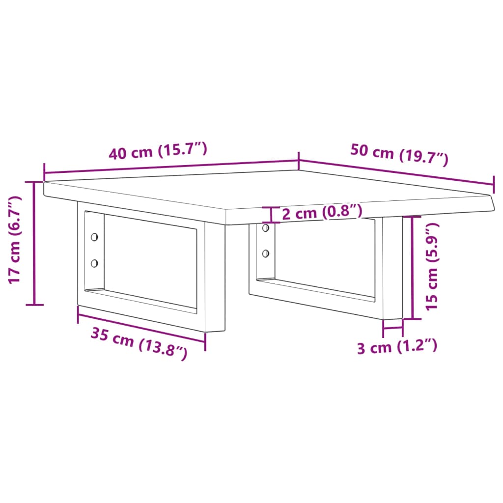Badkamer wandschap staal en massief eikenhout is nu te koop bij PeponiXL, paradijselijk wonen!