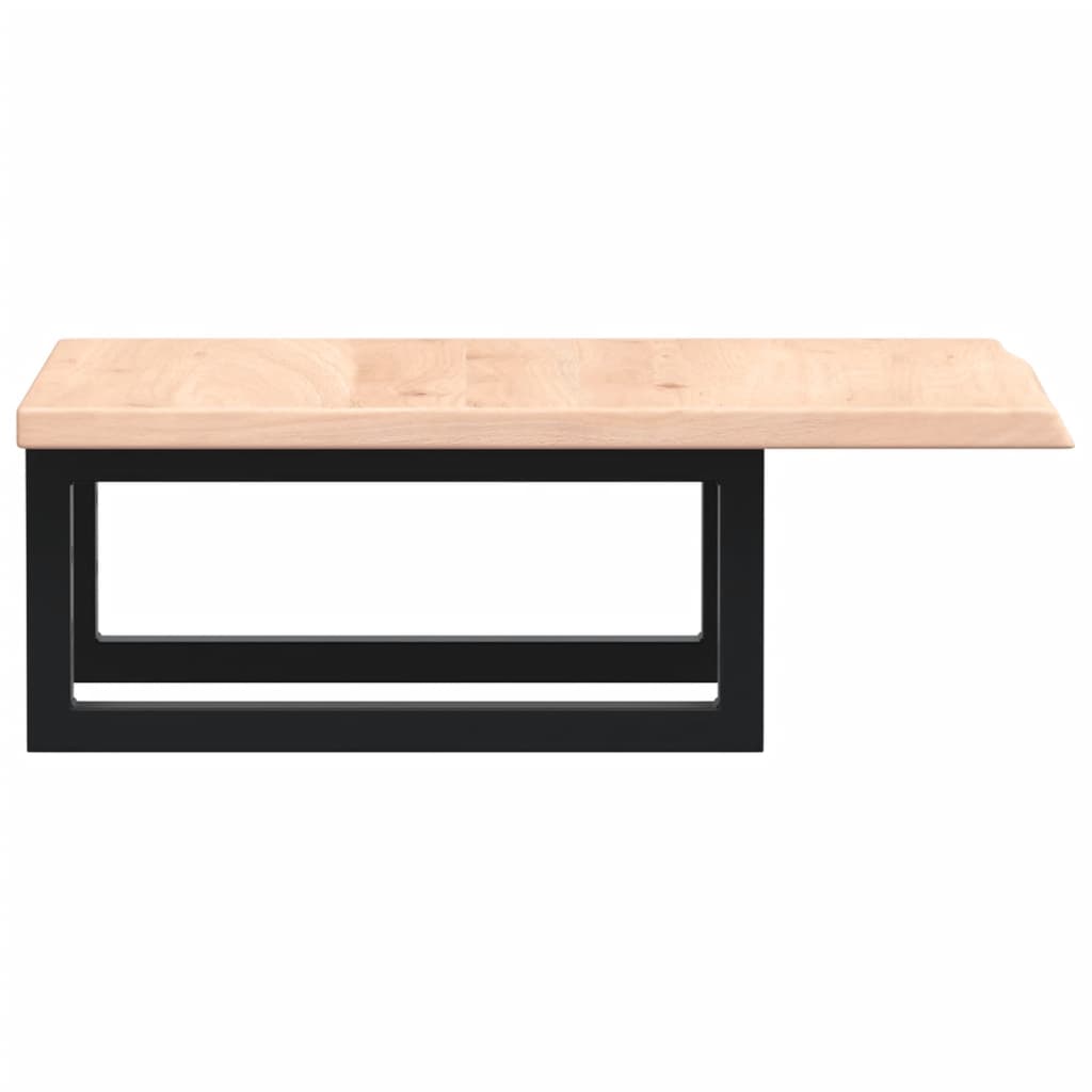 Badkamer wandschap staal en massief eikenhout is nu te koop bij PeponiXL, paradijselijk wonen!