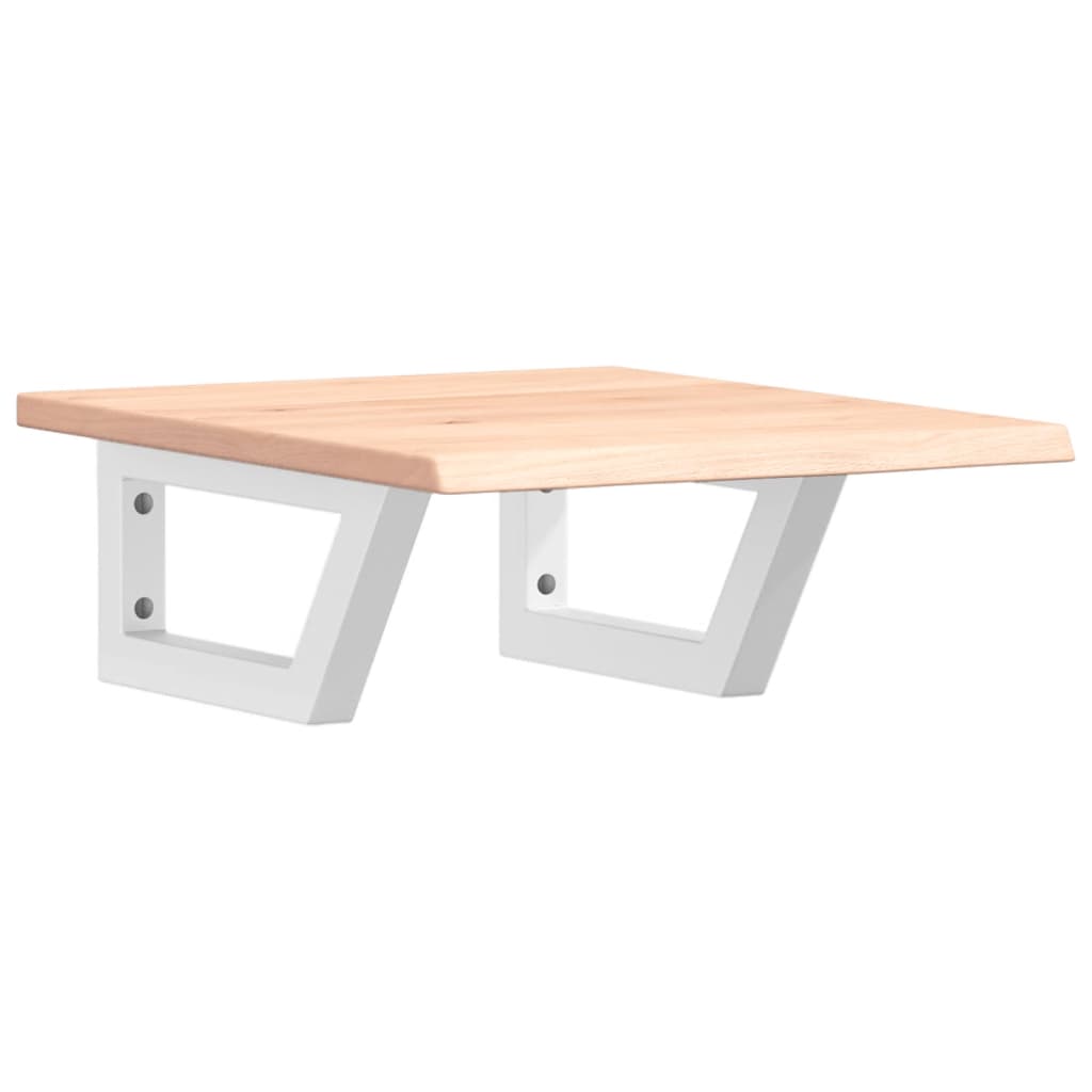 Badkamer wandschap staal en massief eikenhout is nu te koop bij PeponiXL, paradijselijk wonen!