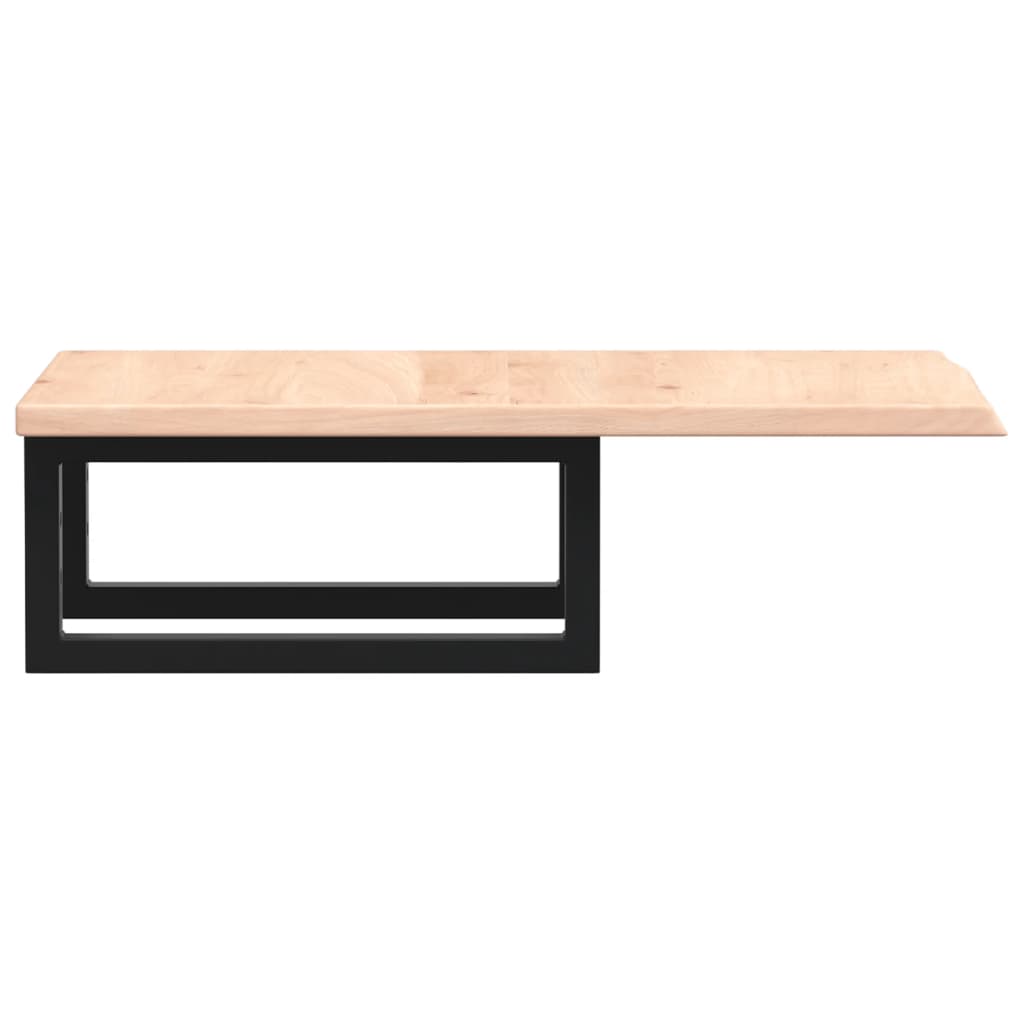 Badkamer wandschap staal en massief eikenhout is nu te koop bij PeponiXL, paradijselijk wonen!