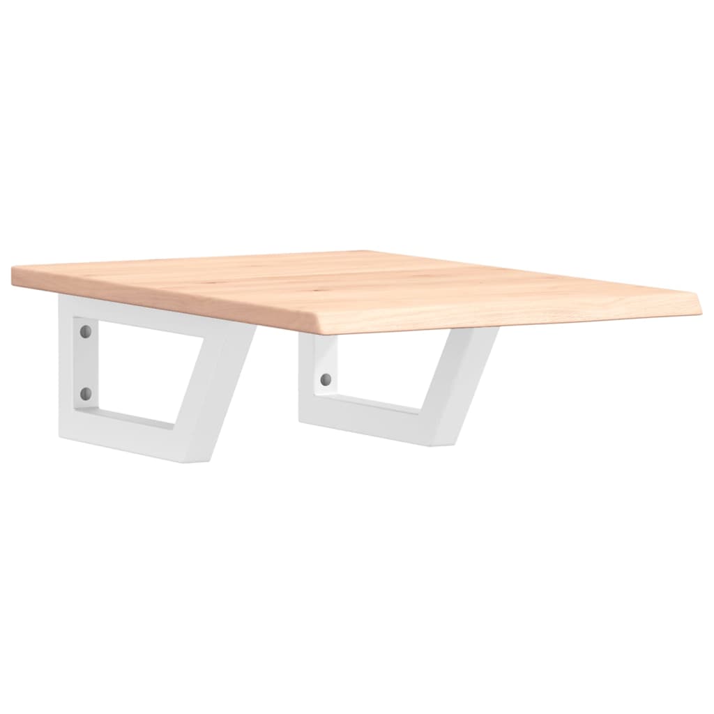 Badkamer wandschap staal en massief eikenhout is nu te koop bij PeponiXL, paradijselijk wonen!