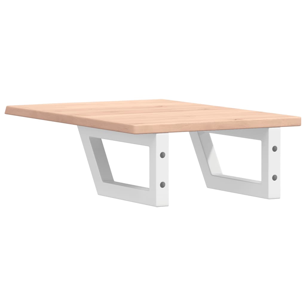 Badkamer wandschap staal en massief eikenhout is nu te koop bij PeponiXL, paradijselijk wonen!