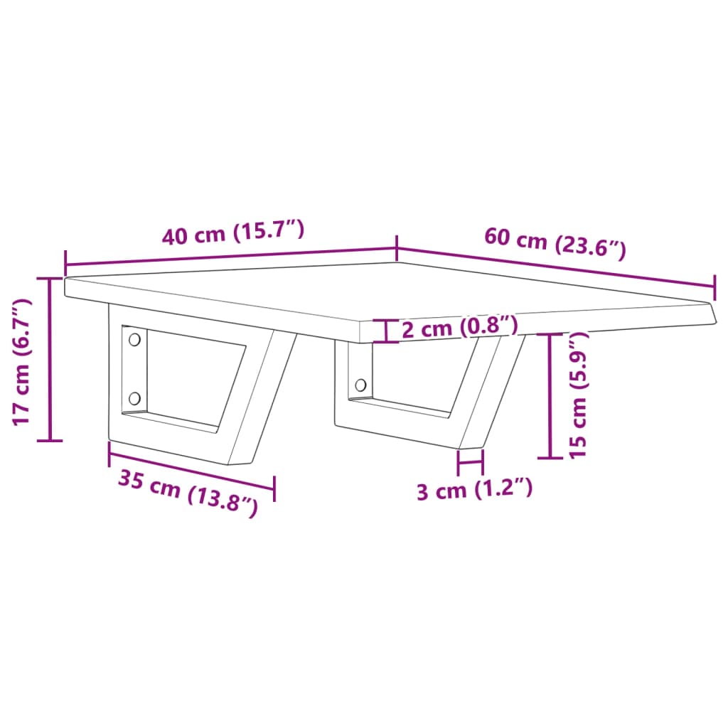 Badkamer wandschap staal en massief eikenhout is nu te koop bij PeponiXL, paradijselijk wonen!