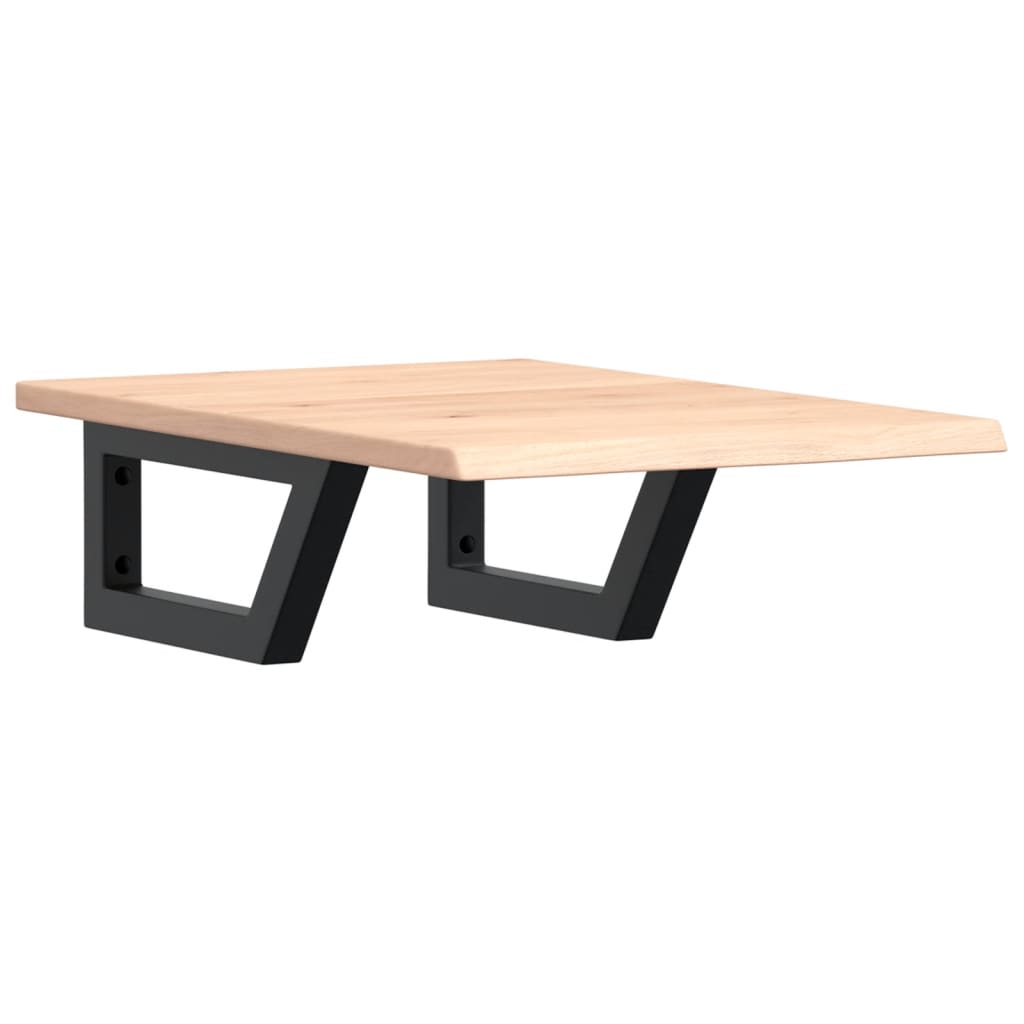 Badkamer wandschap staal en massief eikenhout is nu te koop bij PeponiXL, paradijselijk wonen!