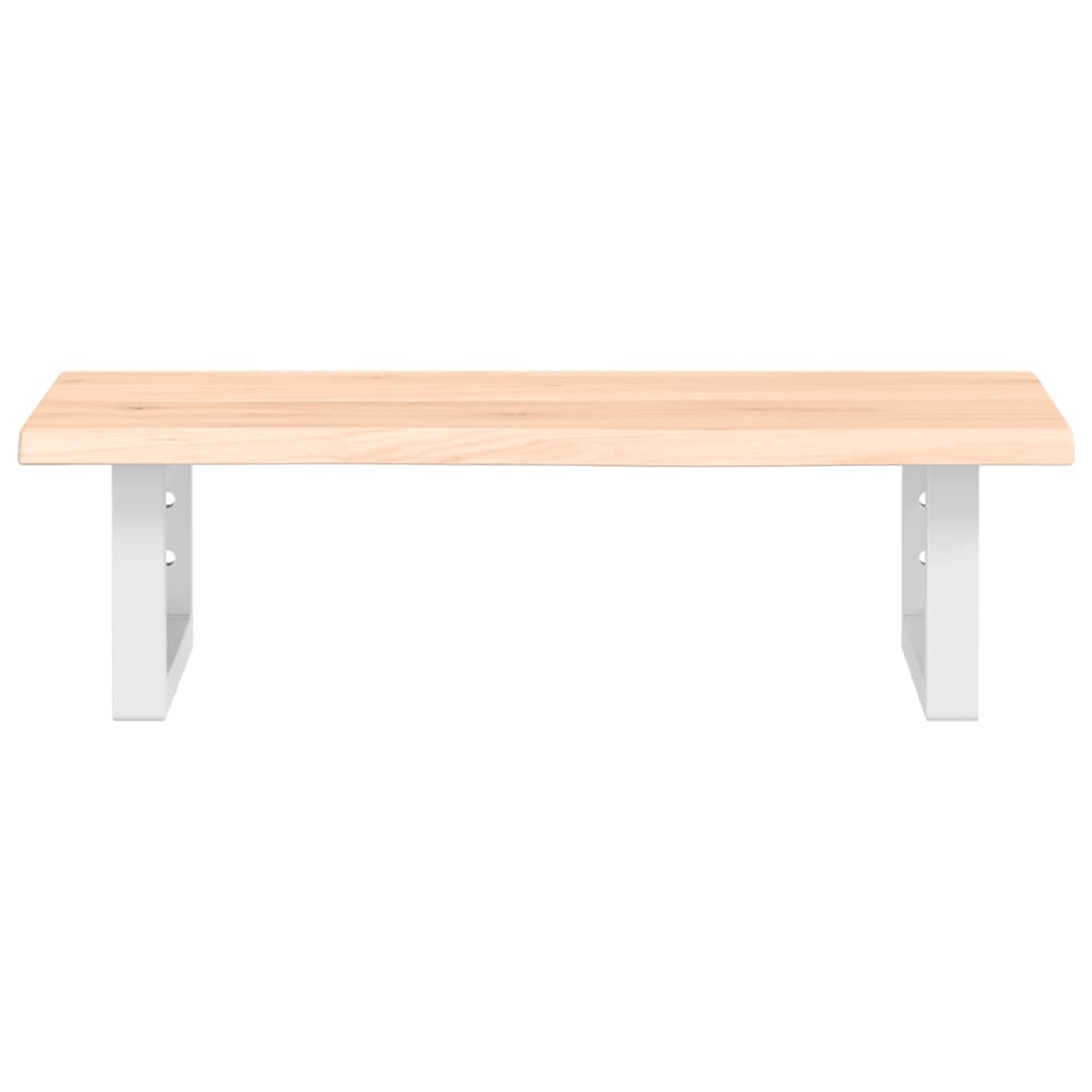 Badkamer wandschap staal en massief eikenhout is nu te koop bij PeponiXL, paradijselijk wonen!