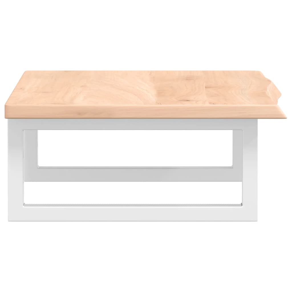 Badkamer wandschap staal en massief eikenhout is nu te koop bij PeponiXL, paradijselijk wonen!