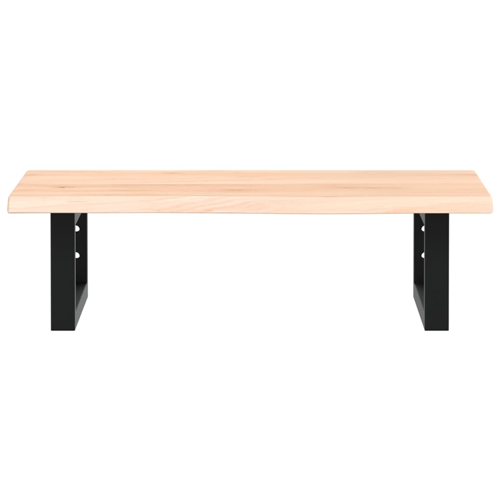 Badkamer wandschap staal en massief eikenhout is nu te koop bij PeponiXL, paradijselijk wonen!