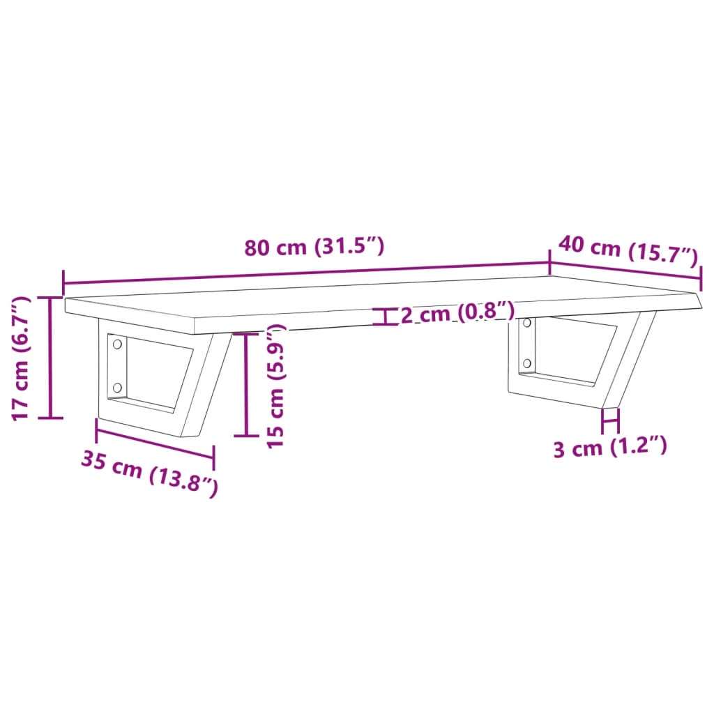 Badkamer wandschap staal en massief eikenhout is nu te koop bij PeponiXL, paradijselijk wonen!