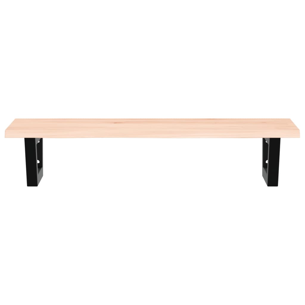 Badkamer wandschap staal en massief eikenhout is nu te koop bij PeponiXL, paradijselijk wonen!