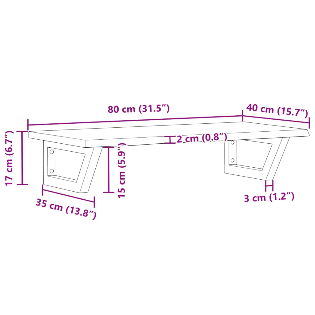 Badkamer wandschap staal en massief eikenhout is nu te koop bij PeponiXL, paradijselijk wonen!