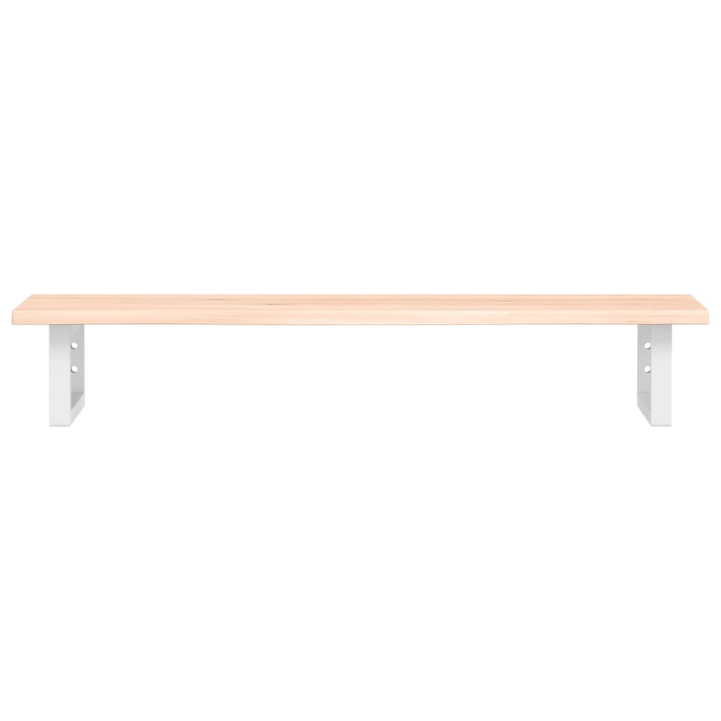 Badkamer wandschap staal en massief eikenhout is nu te koop bij PeponiXL, paradijselijk wonen!