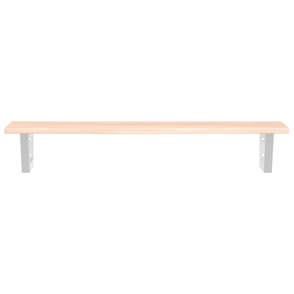 Badkamer wandschap staal en massief eikenhout is nu te koop bij PeponiXL, paradijselijk wonen!