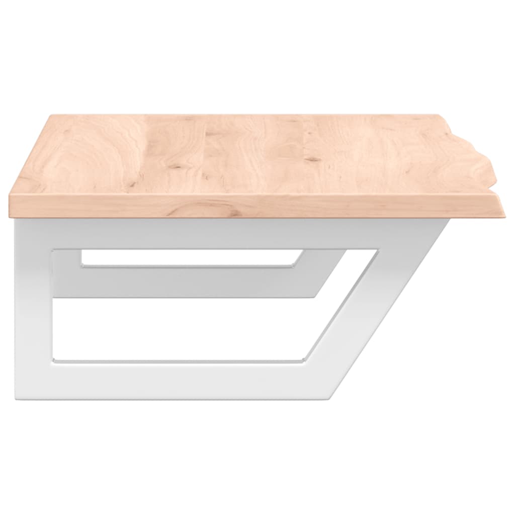 Badkamer wandschap staal en massief eikenhout is nu te koop bij PeponiXL, paradijselijk wonen!