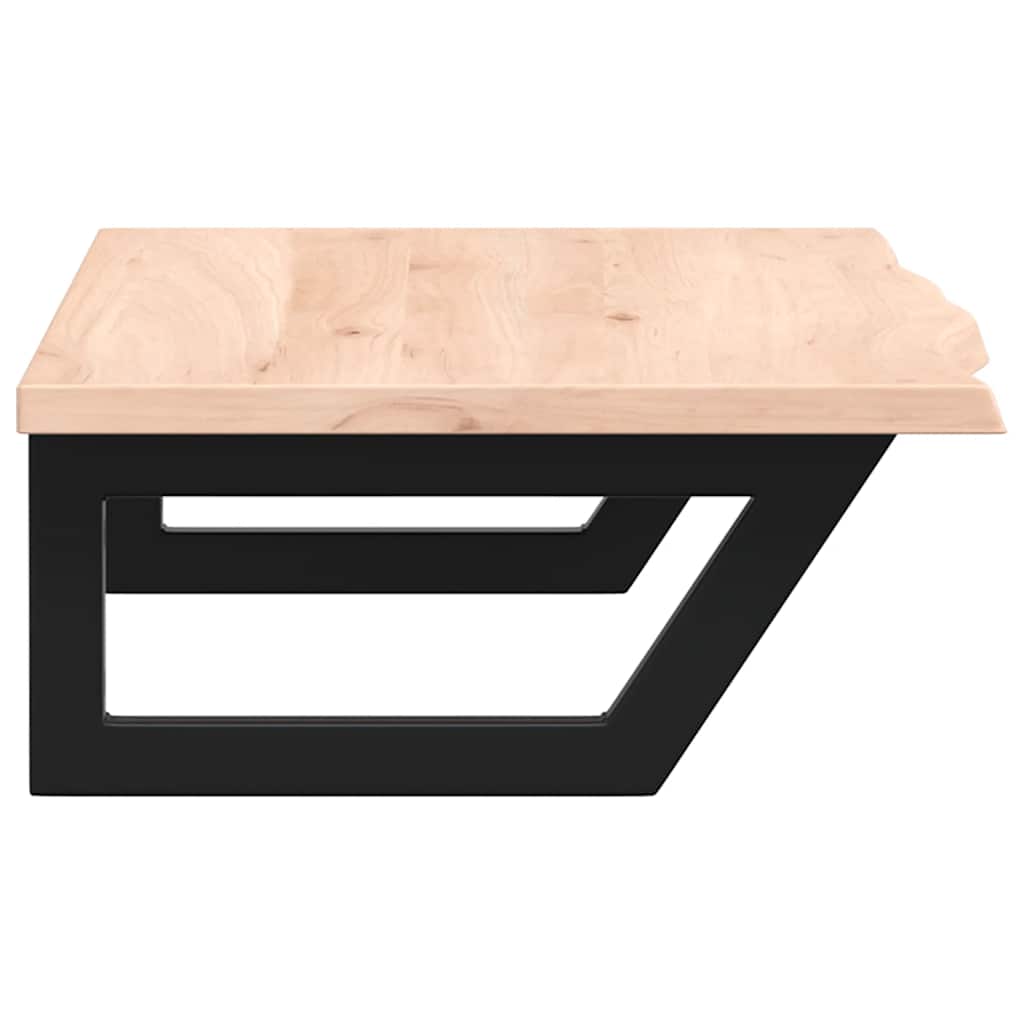 Badkamer wandschap staal en massief eikenhout is nu te koop bij PeponiXL, paradijselijk wonen!