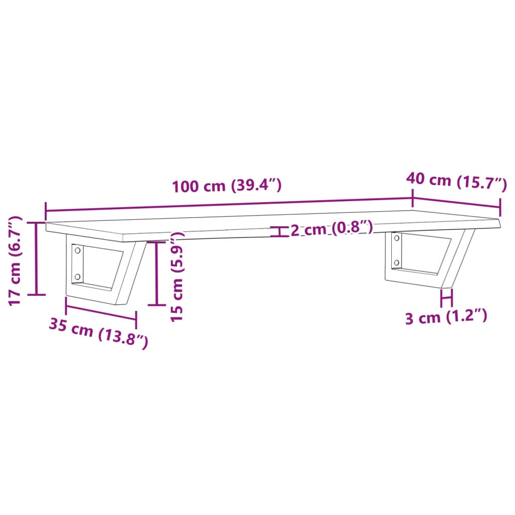 Badkamer wandschap staal en massief eikenhout is nu te koop bij PeponiXL, paradijselijk wonen!