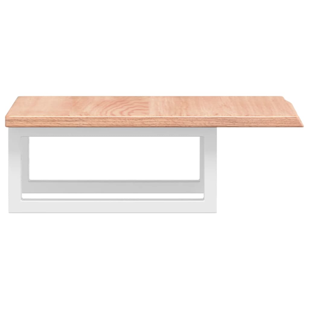 Badkamer wandschap staal en massief eikenhout is nu te koop bij PeponiXL, paradijselijk wonen!