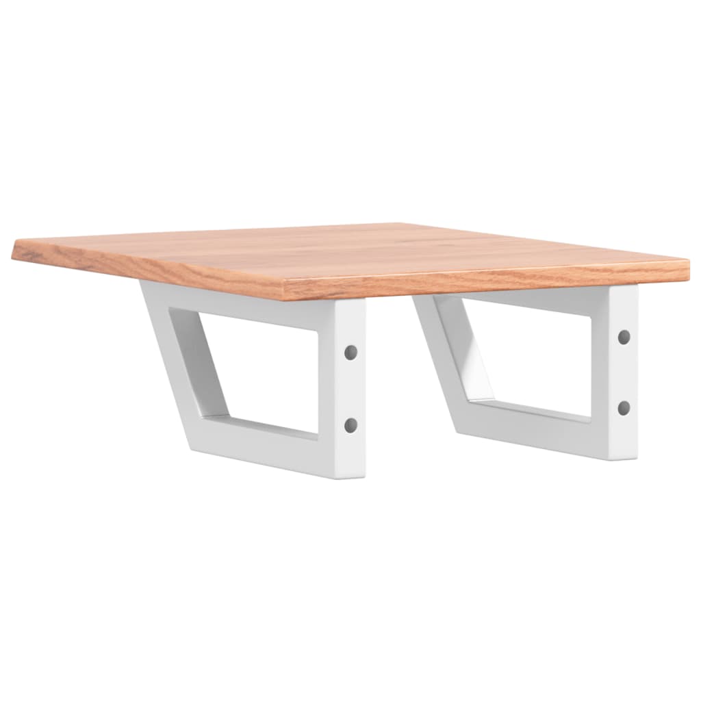 Badkamer wandschap staal en massief eikenhout is nu te koop bij PeponiXL, paradijselijk wonen!