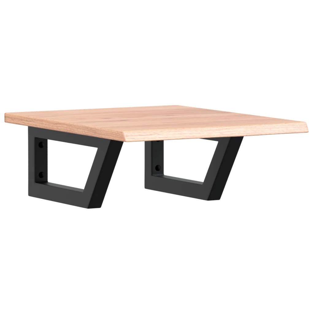Badkamer wandschap staal en massief eikenhout is nu te koop bij PeponiXL, paradijselijk wonen!