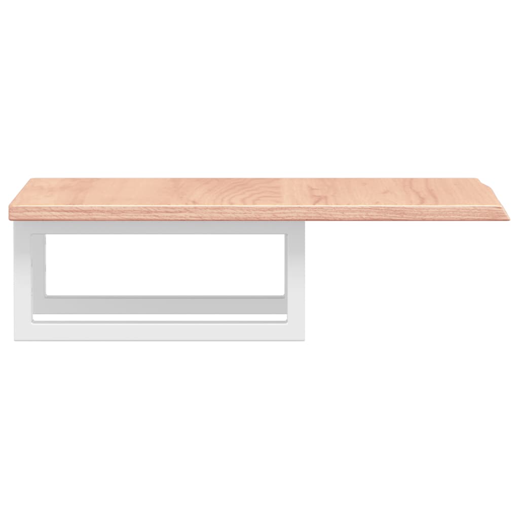 Badkamer wandschap staal en massief eikenhout is nu te koop bij PeponiXL, paradijselijk wonen!