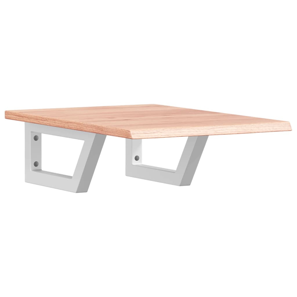 Badkamer wandschap staal en massief eikenhout is nu te koop bij PeponiXL, paradijselijk wonen!