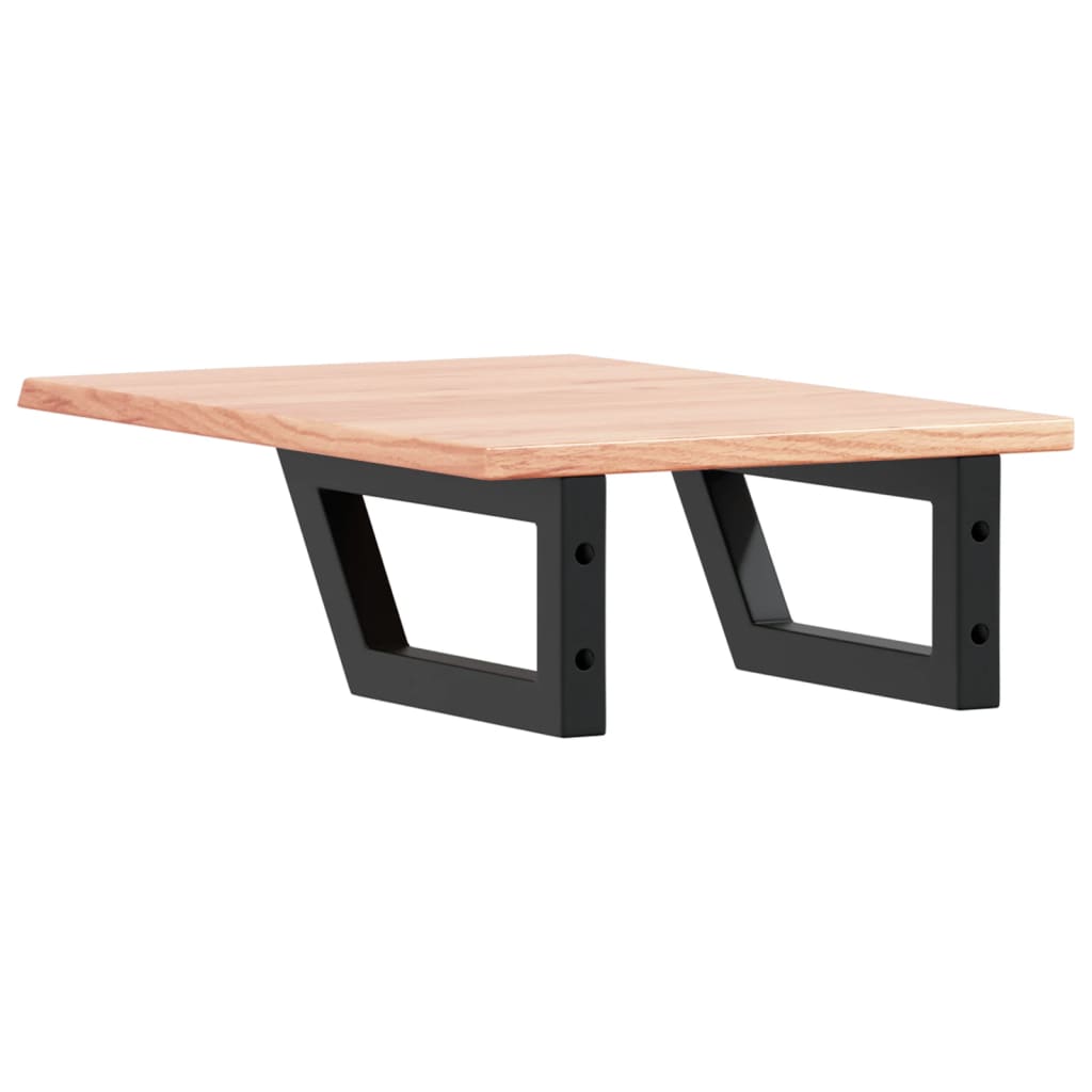 Badkamer wandschap staal en massief eikenhout is nu te koop bij PeponiXL, paradijselijk wonen!