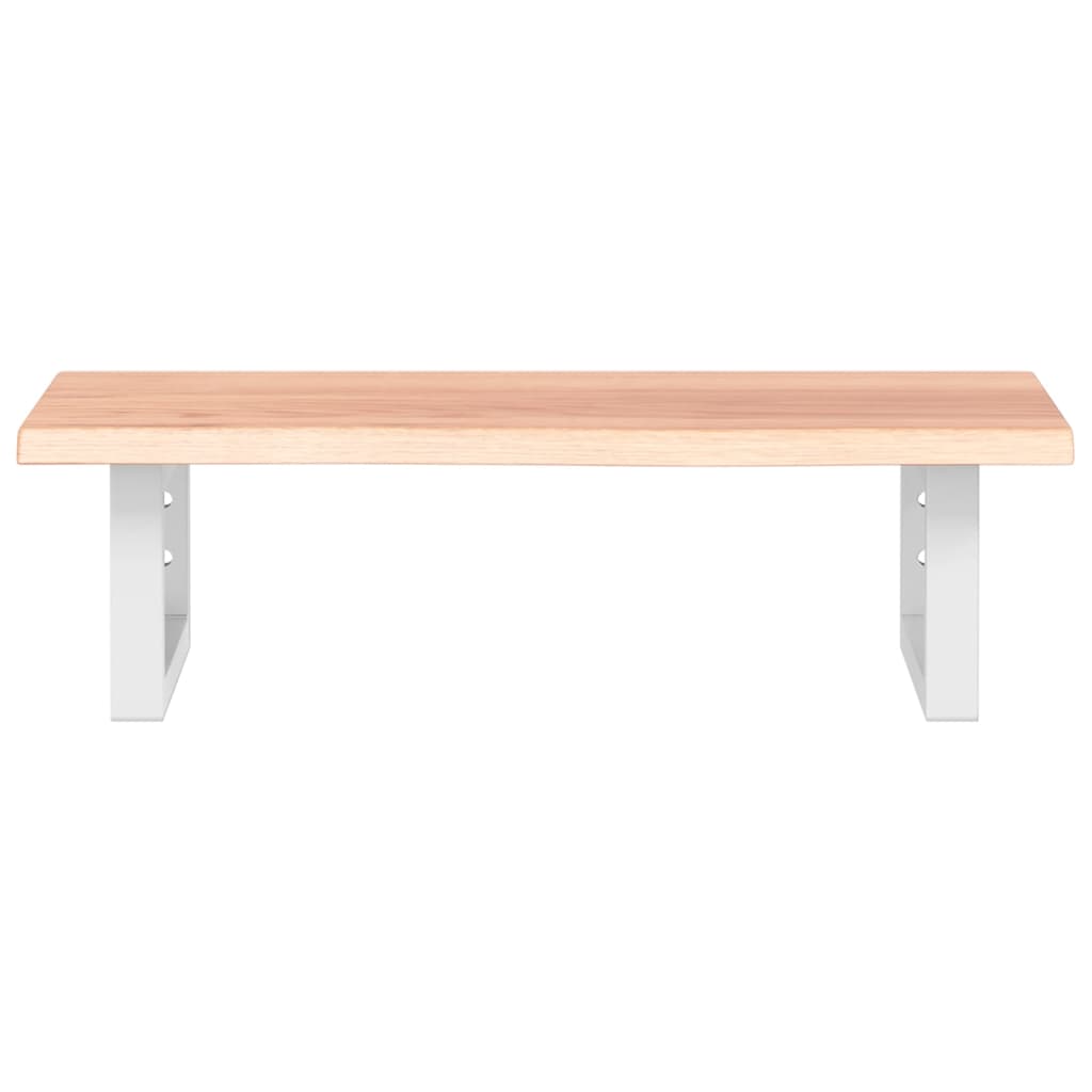 Badkamer wandschap staal en massief eikenhout is nu te koop bij PeponiXL, paradijselijk wonen!