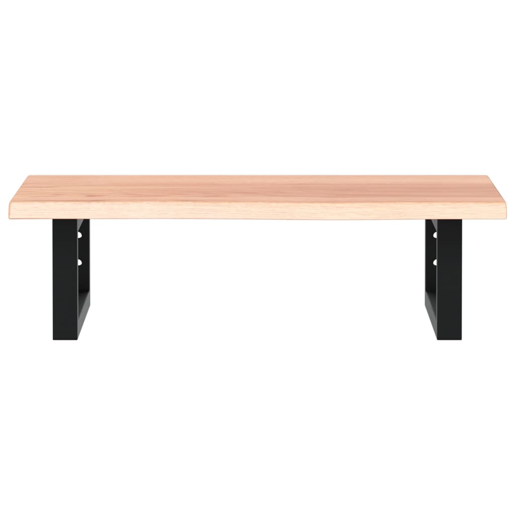 Badkamer wandschap staal en massief eikenhout is nu te koop bij PeponiXL, paradijselijk wonen!