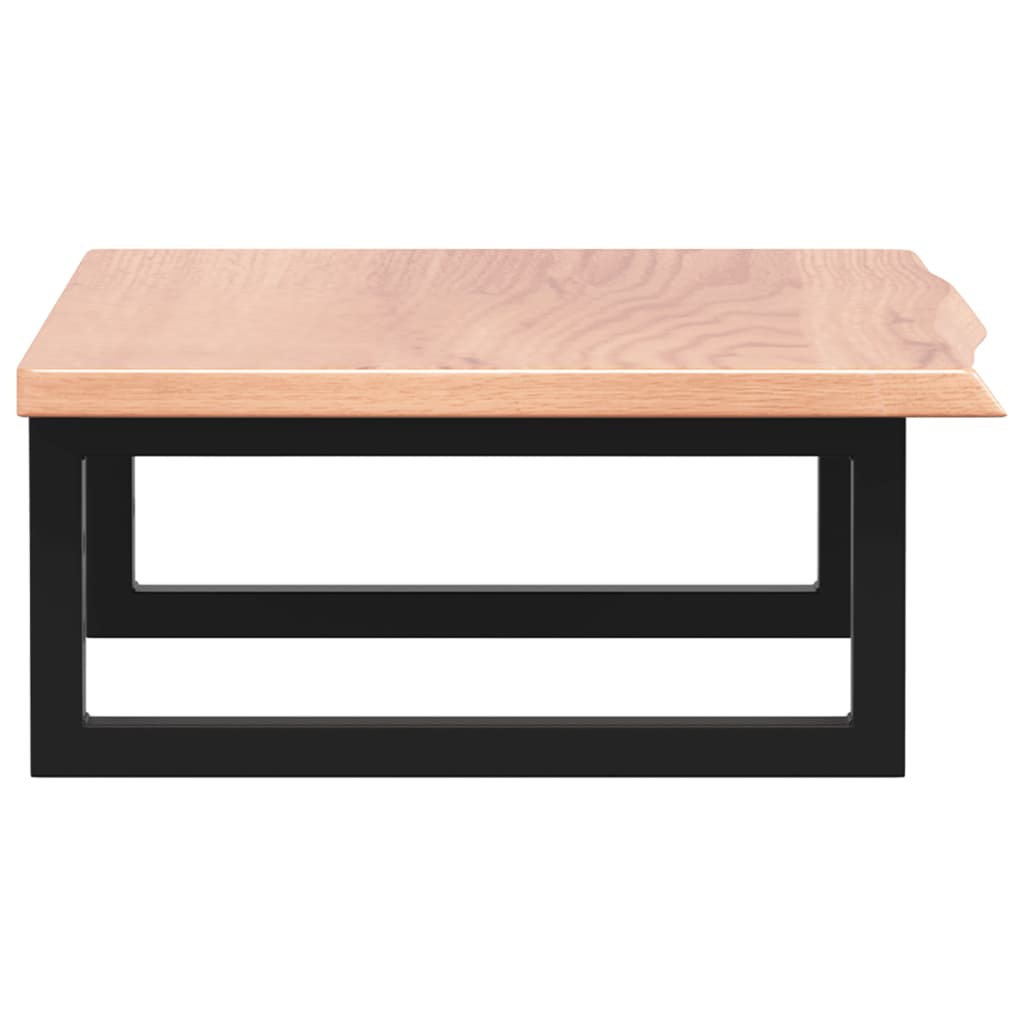 Badkamer wandschap staal en massief eikenhout is nu te koop bij PeponiXL, paradijselijk wonen!