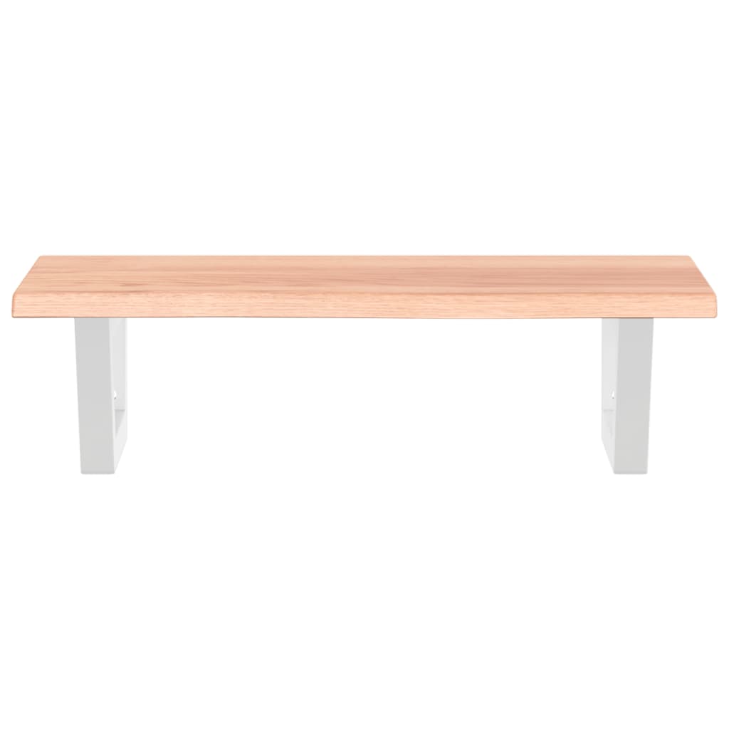 Badkamer wandschap staal en massief eikenhout is nu te koop bij PeponiXL, paradijselijk wonen!