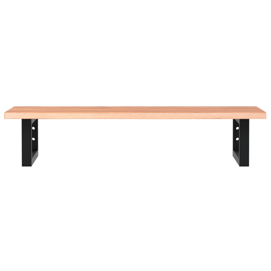 Badkamer wandschap staal en massief eikenhout is nu te koop bij PeponiXL, paradijselijk wonen!