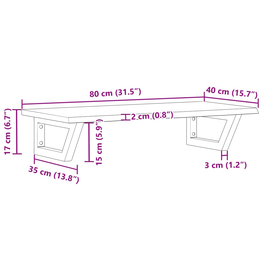 Badkamer wandschap staal en massief eikenhout is nu te koop bij PeponiXL, paradijselijk wonen!