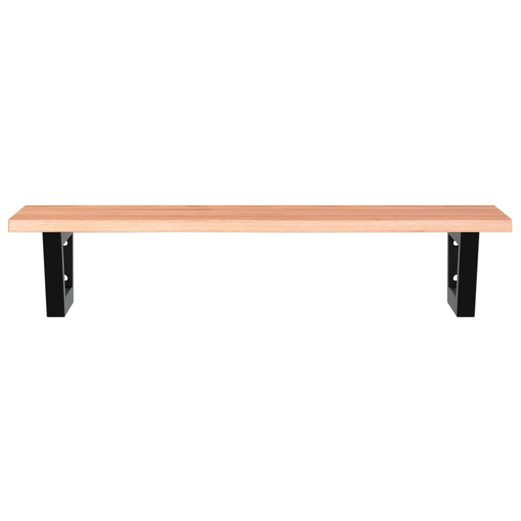 Badkamer wandschap staal en massief eikenhout is nu te koop bij PeponiXL, paradijselijk wonen!