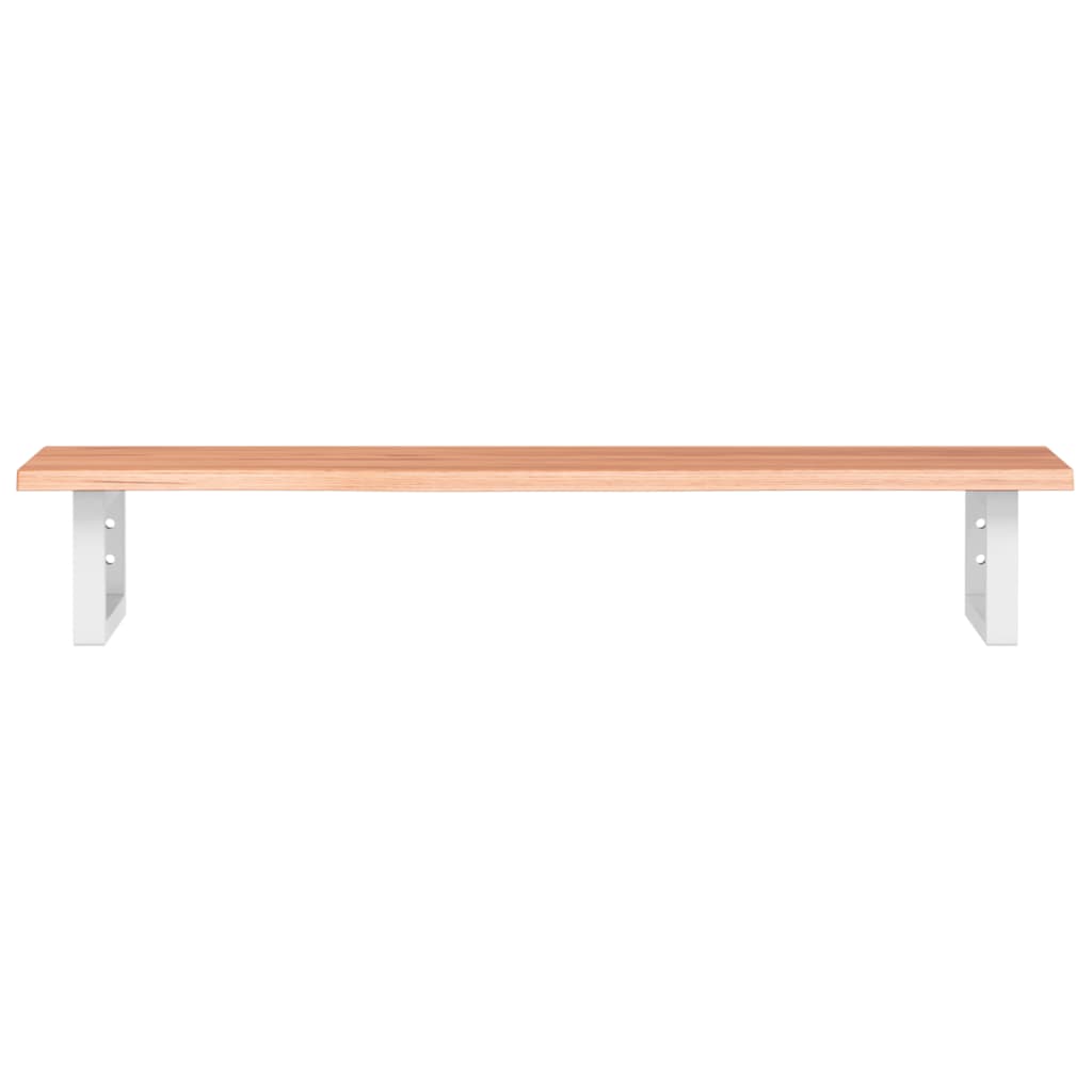 Badkamer wandschap staal en massief eikenhout is nu te koop bij PeponiXL, paradijselijk wonen!