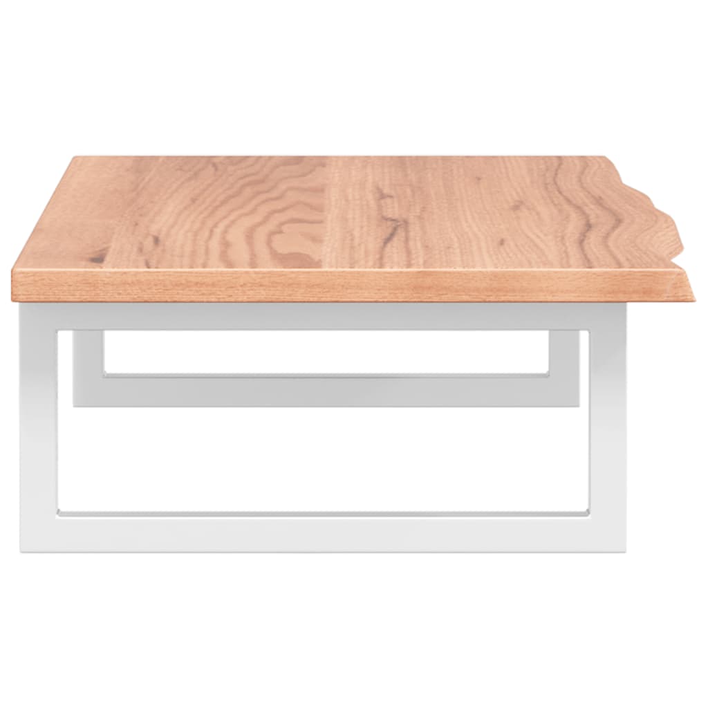 Badkamer wandschap staal en massief eikenhout is nu te koop bij PeponiXL, paradijselijk wonen!