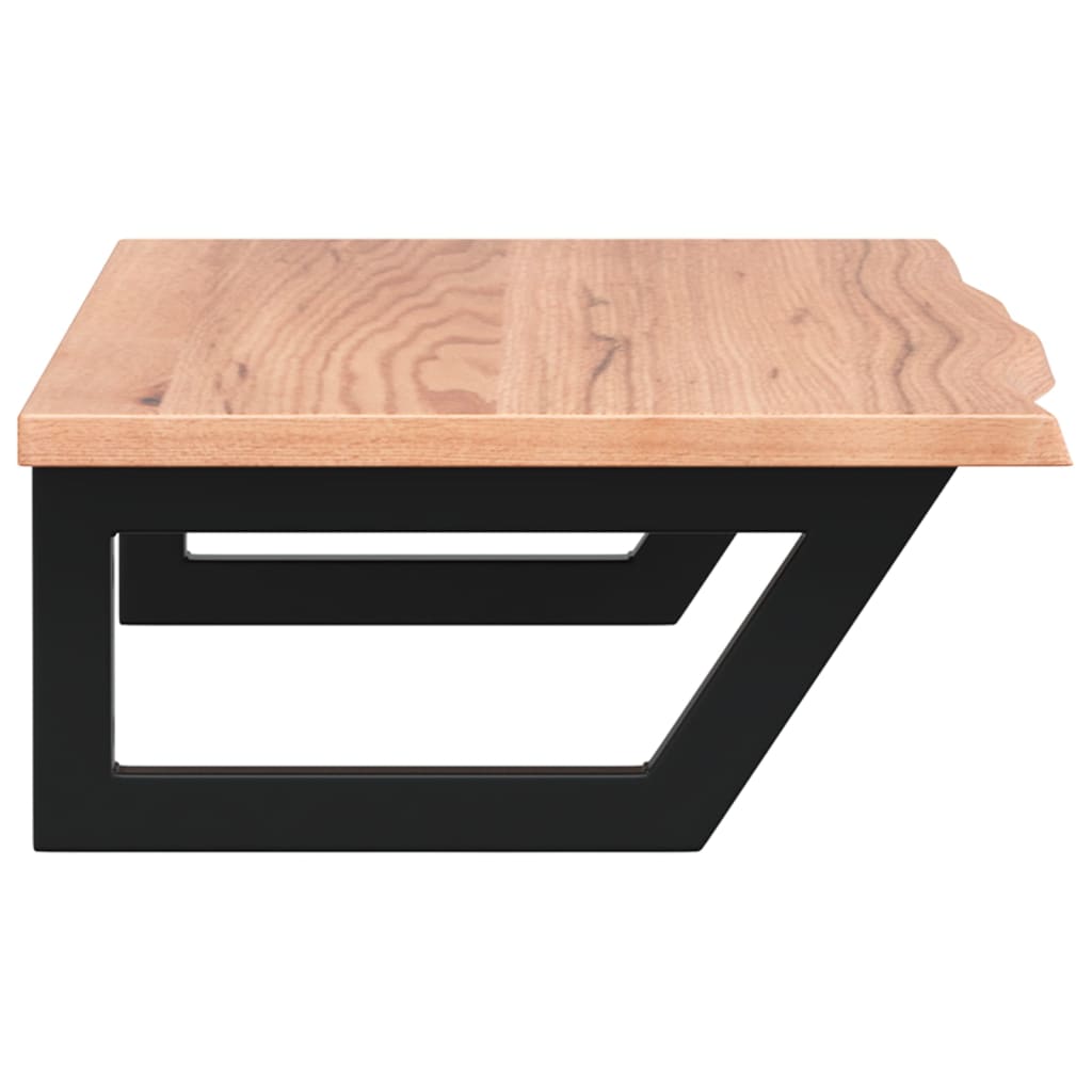 Badkamer wandschap staal en massief eikenhout is nu te koop bij PeponiXL, paradijselijk wonen!