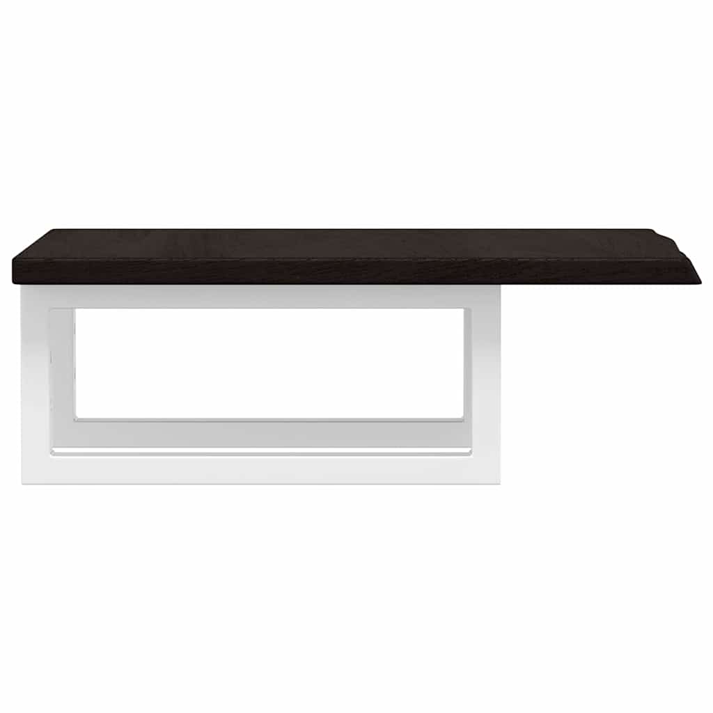 Badkamer wandschap staal en massief eikenhout is nu te koop bij PeponiXL, paradijselijk wonen!