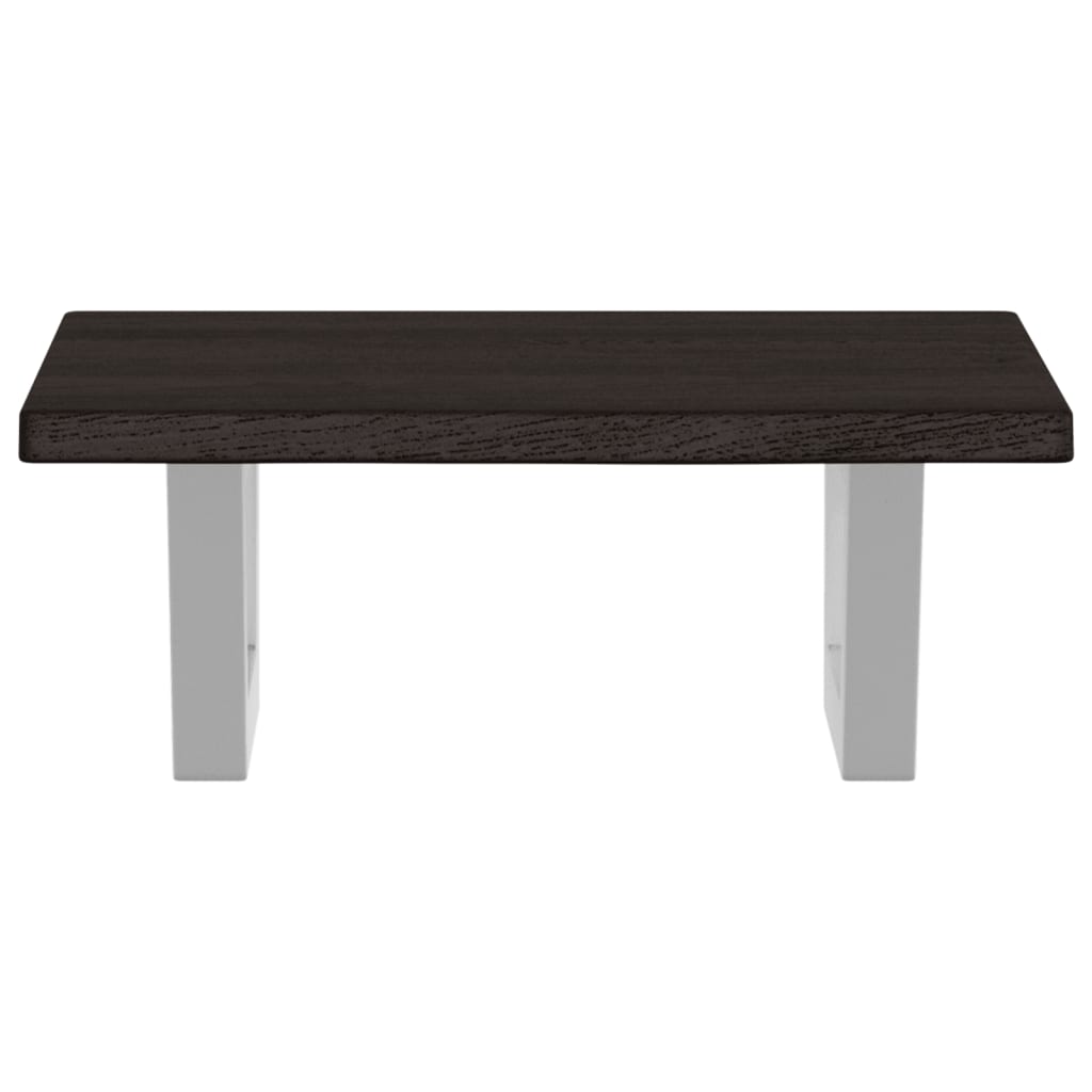 Badkamer wandschap staal en massief eikenhout is nu te koop bij PeponiXL, paradijselijk wonen!